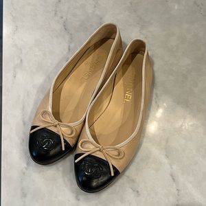Chanel ballet flats